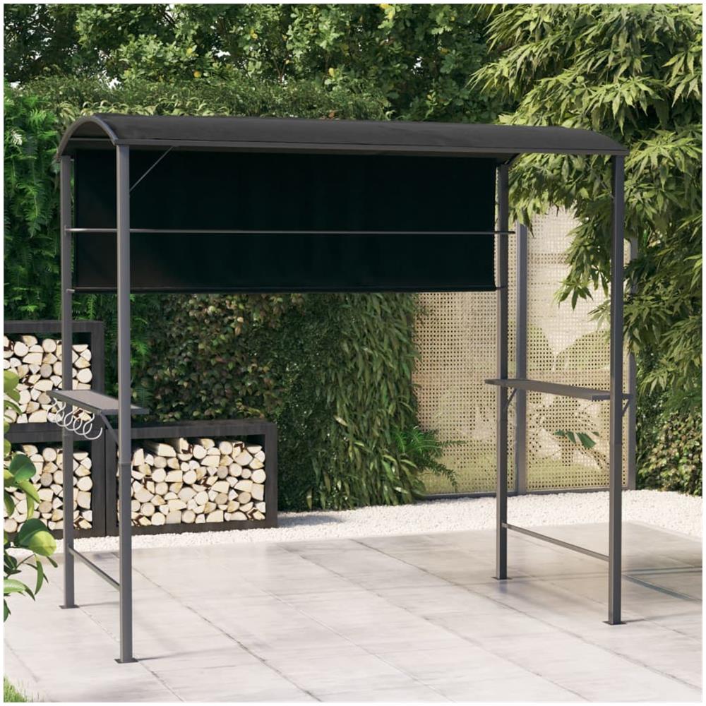 Gazebo Con Tetto 220x110x200 Cm Antracite - Foto 1
