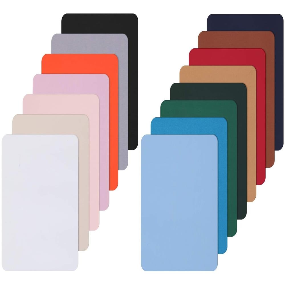 15 Toppe Di Riparazione Autoadesive Impermeabili Multicolor - Foto 2