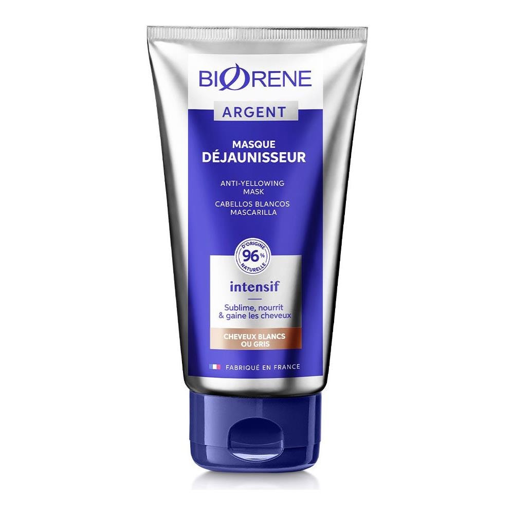 Biorene Maschera Ingiallinte 150ml Argento Per Capelli Grigi E Bianchi - Foto 1