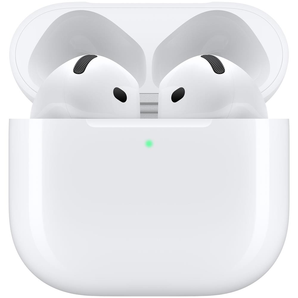 AirPods 4 con Cancellazione Attiva del Rumore - Auricolari Wireless con Chip H2, Audio Adattivo e Custodia USB-C - Bianco - Foto 2