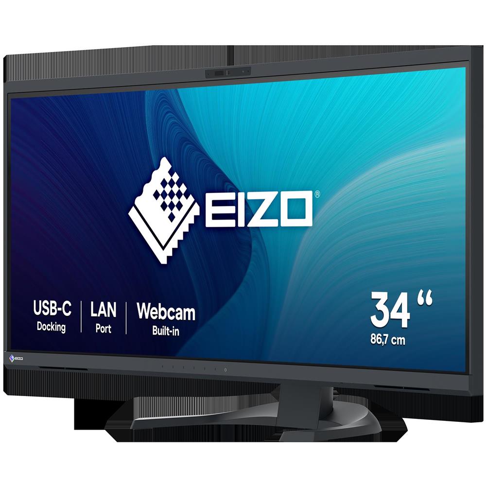 Monitor 34.1" LED Curvo FlexScan EV3450XC-BK UltraWide Quad HD 3440 x 1440 Pixel Tempo di Risposta 5 ms - Foto 2