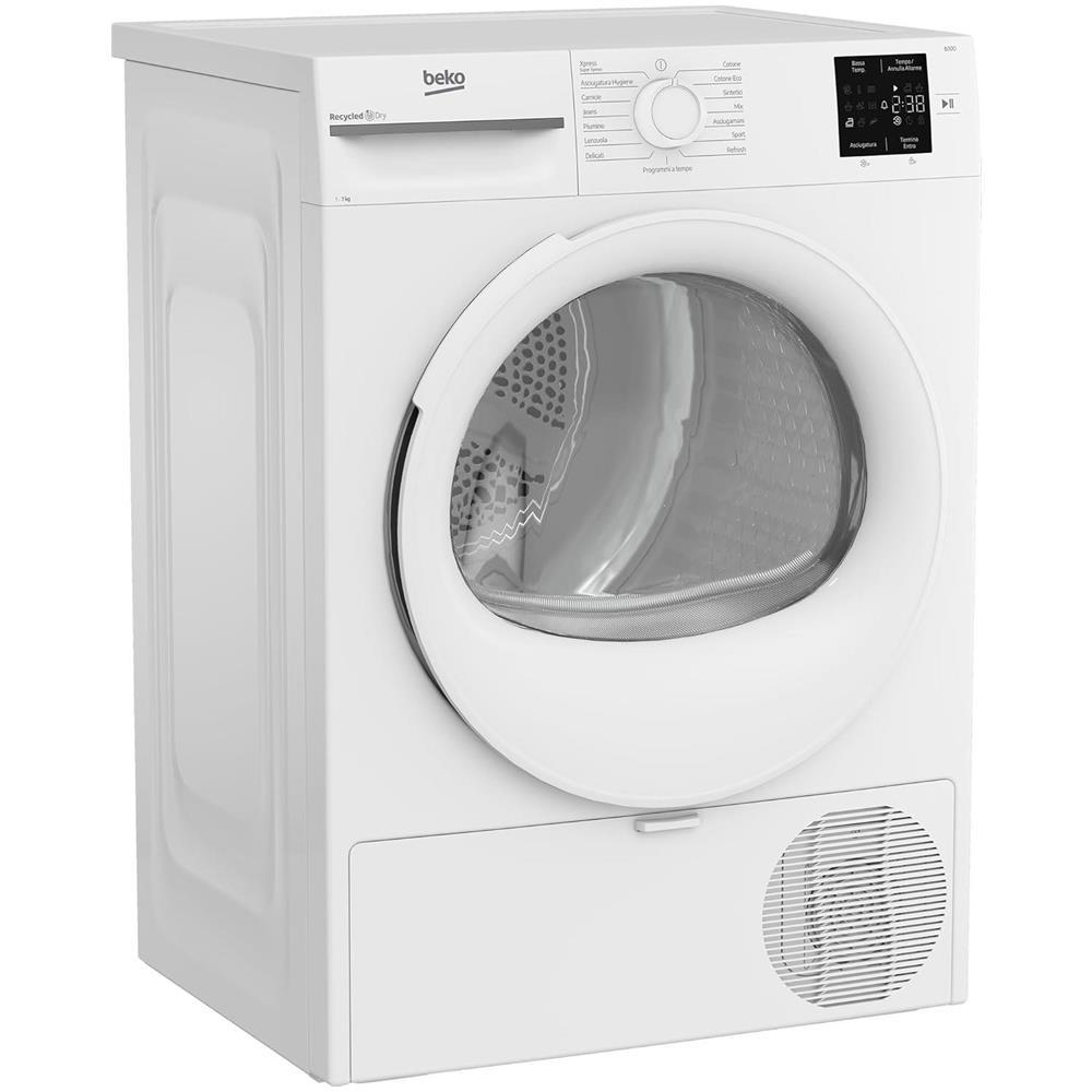 BMT73EW: Asciugatrice Slim 7kg, Classe D a Pompa di Calore - Foto 7
