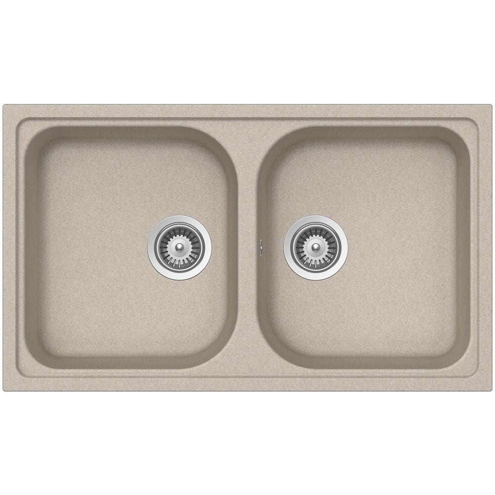 Lavello FOMN200A58 2 Vasche Dimensioni 86x50 cm colore Avena serie Formhaus - Foto 1