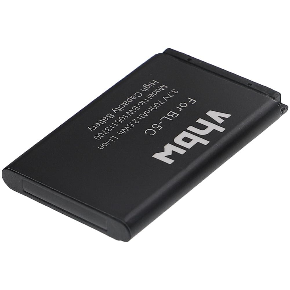 Li-ion Batteria 700mah (3.7v) Per Cellulari E Smartphone Nokia Sostituisce Bl-5c - Foto 5