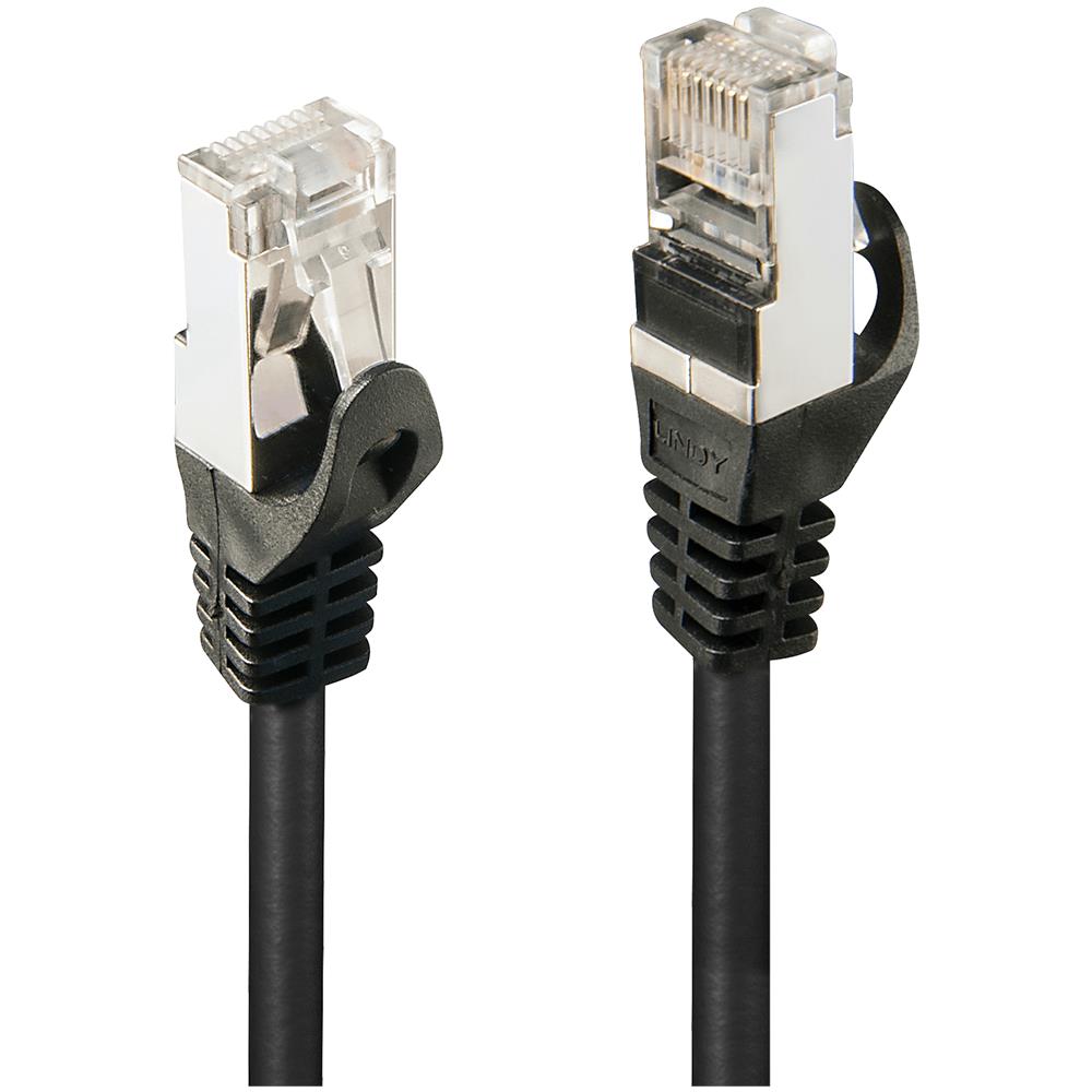 Cavo di Rete Patch Cat 5E F / Utp 5 Mt Connettore Rj45 Nero - Foto 1