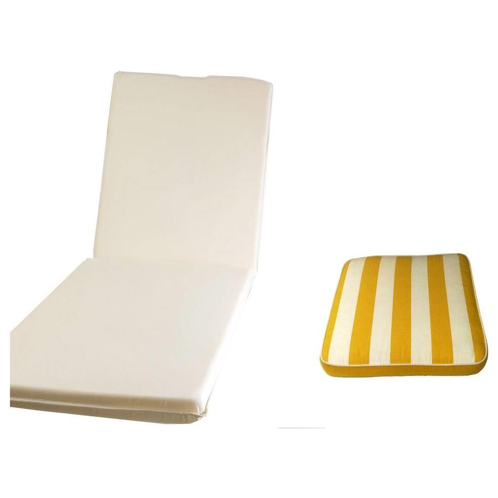 Cuscino Per Lettino Roseto Saponetta 9884b - Ecru - Foto 1