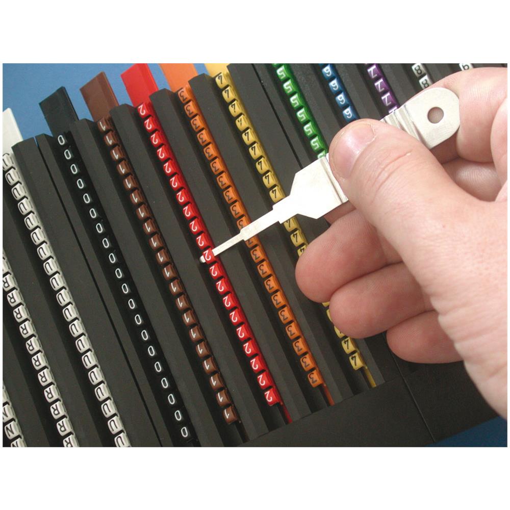 Marcatori A Cuscinetto Push-in Poliammide, A Strisce Sigla R - 23129-r - Foto 1