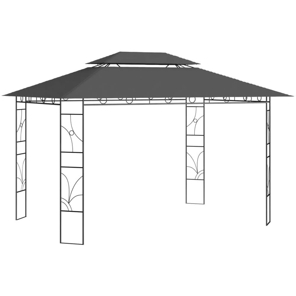 Gazebo 4x3x2,7 m Antracite 160 g / m² - Foto 1