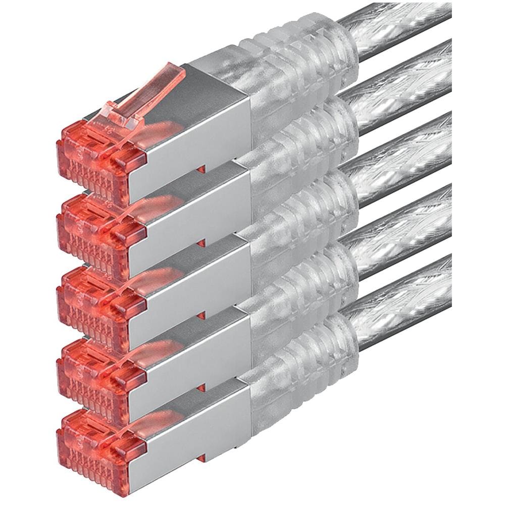 0.5m 2x RJ-45 Cat6 S / FTP (S-STP) M / M, 0,5m, Cat6, S / FTP (S-STP) - Foto 1