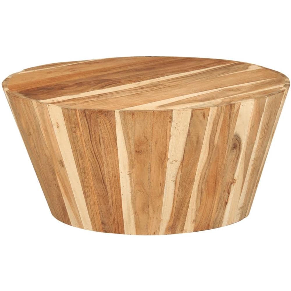 Tavolino Da Salotto 65x31 Cm In Legno Massello Di Acacia - Foto 1