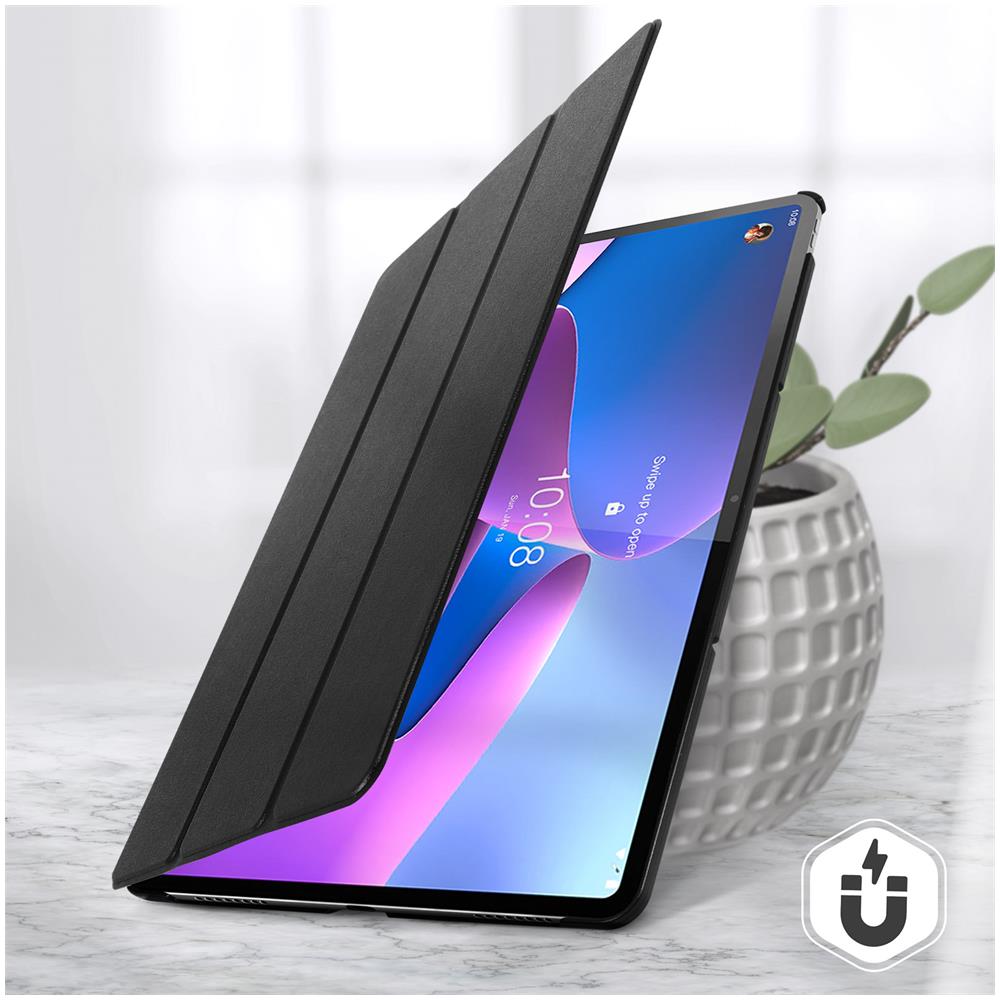 Custodia Lenovo Tab P12 Pro Copertina Funzione Supporto E Tastiera Nera - Foto 2