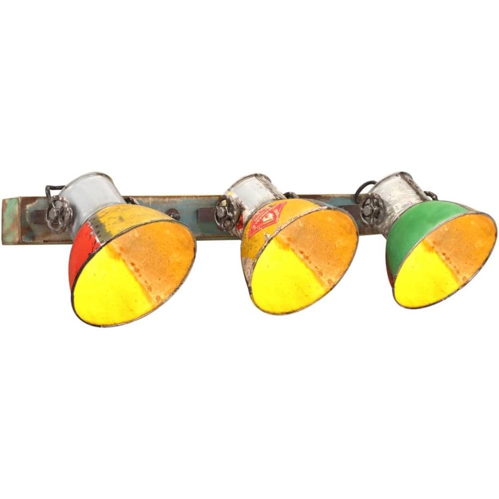 Lampada Da Parete Industriale Multicolore 65x25 Cm E27 - Foto 1
