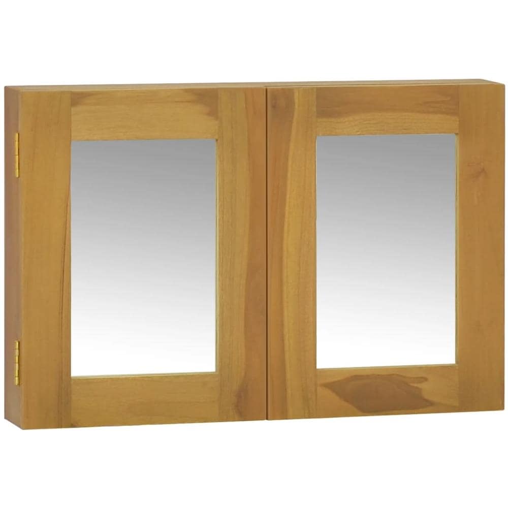 Mobile A Specchio 60x10x40 Cm In Legno Massello Di Teak - Foto 1