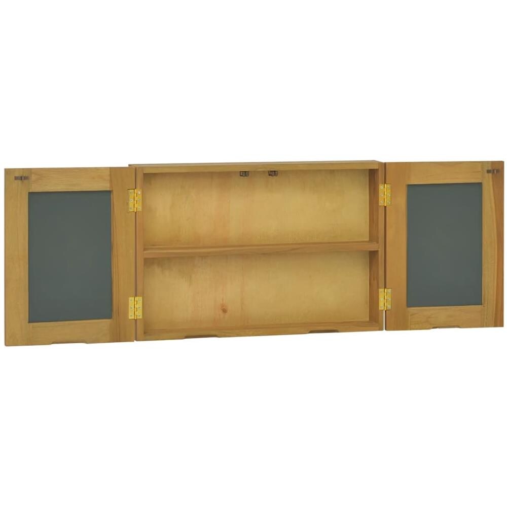 Mobile A Specchio 60x10x40 Cm In Legno Massello Di Teak - Foto 6