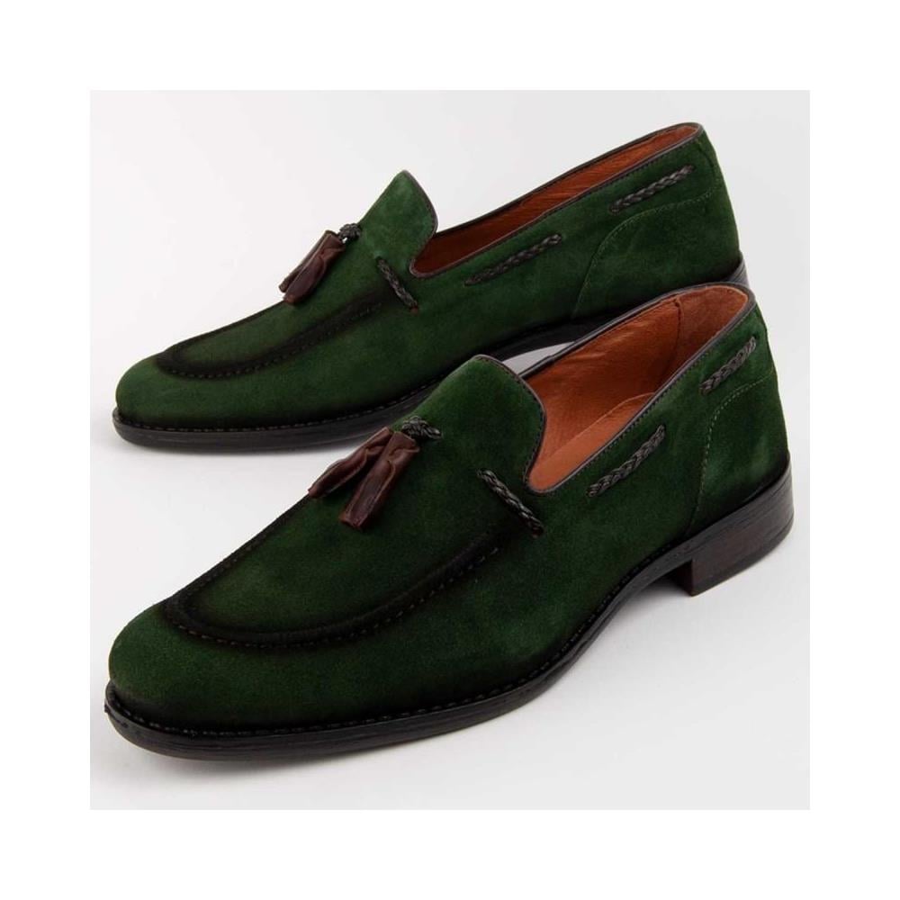 Mocassino Moretto2 Verde. - Foto 1