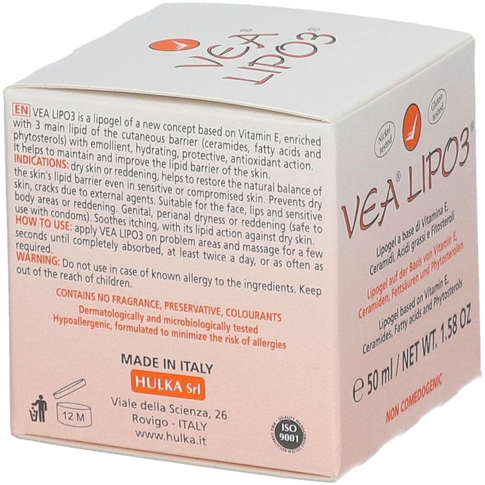 Vea LIPO3 Lipogel Emolliente Idratante - Foto 2
