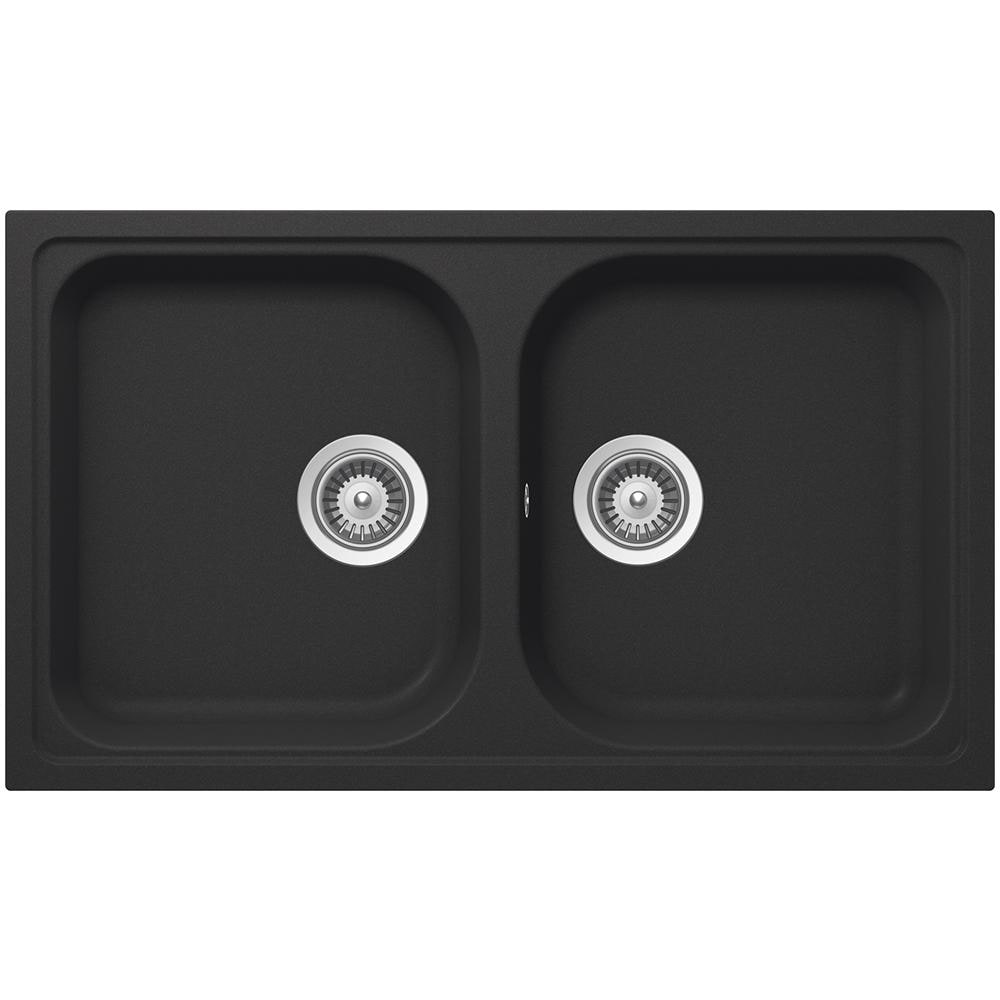 Lavello FOMN200A51 2 Vasche Dimensioni 86x50 cm colore Antracite serie Formhaus - Foto 1