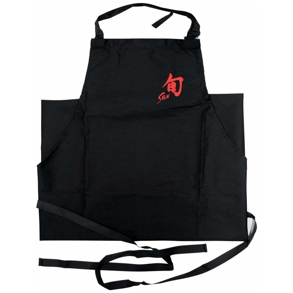 Grembiule Con Logo Rosso, Colore: Nero - Foto 1
