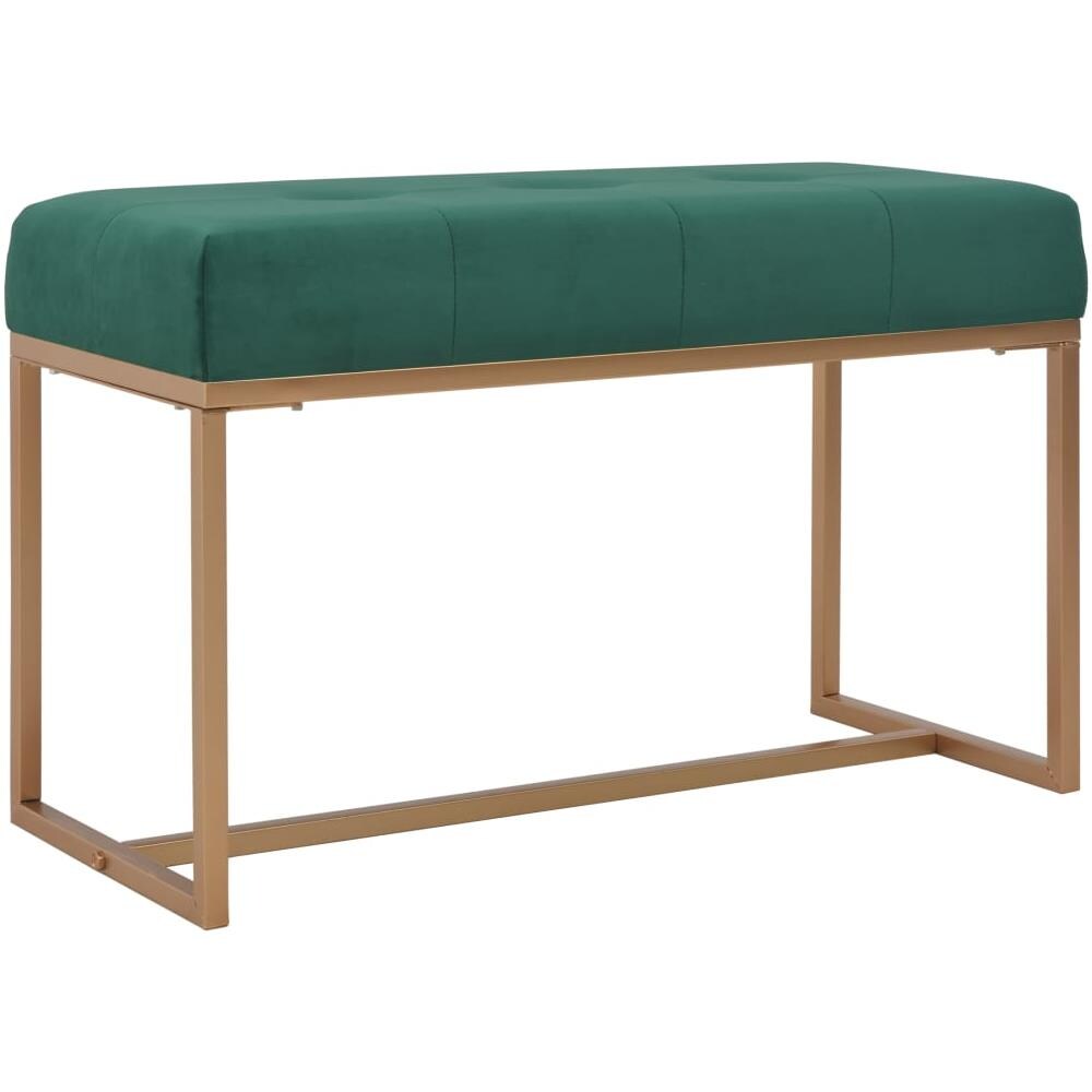 Panca 80 Cm In Velluto Verde - Foto 1