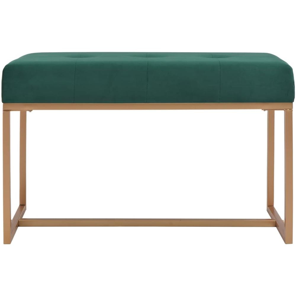 Panca 80 Cm In Velluto Verde - Foto 2