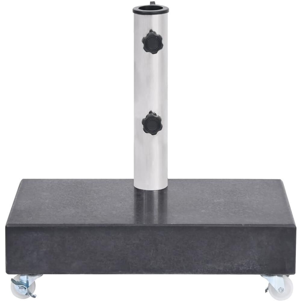 Base Per Ombrellone Nera 45x25x8,3 Cm In Granito - Foto 2