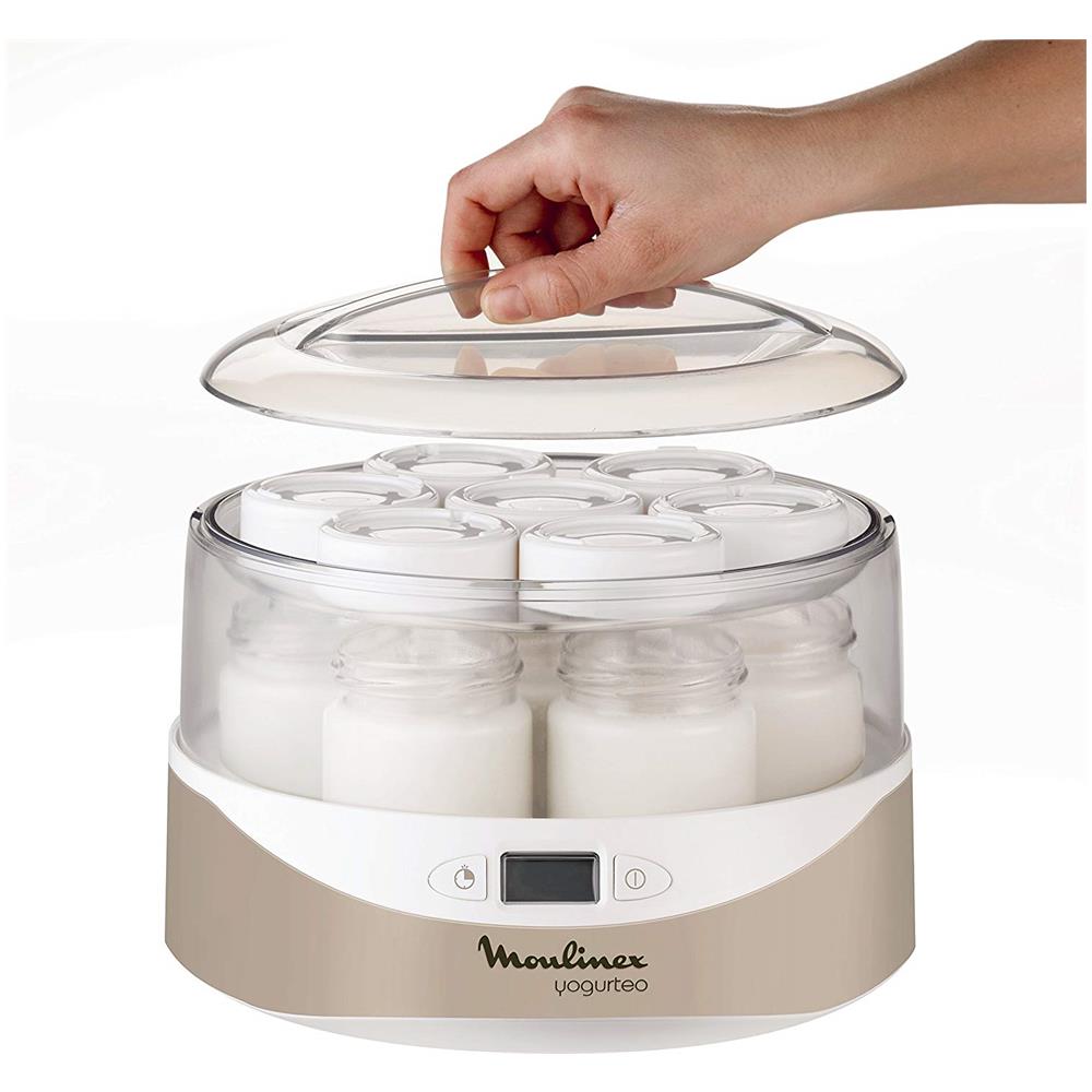 Yogurteo Yogurtiera 7 Vasetti da 16 cl Colore Champagne - Foto 3