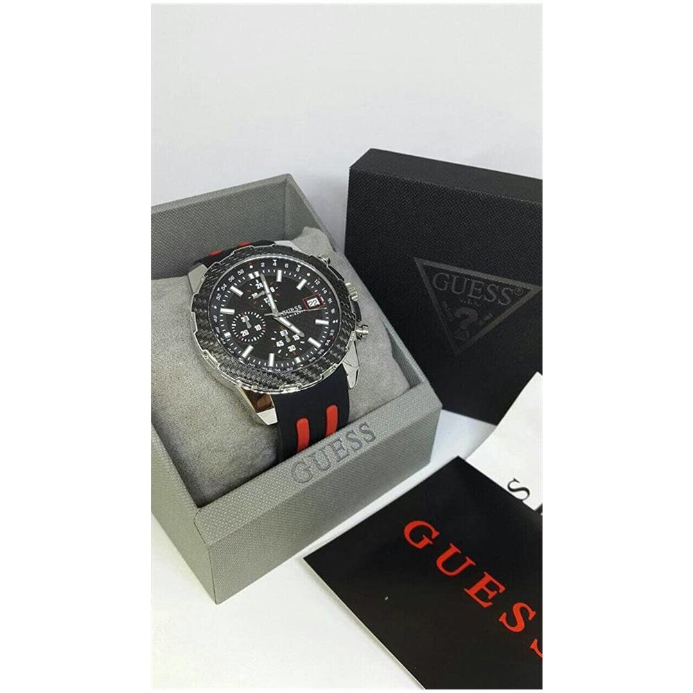 Orologio W1047g1 Orologio Acciaio Inossidabile Silicone Analogico Nero - Foto 5