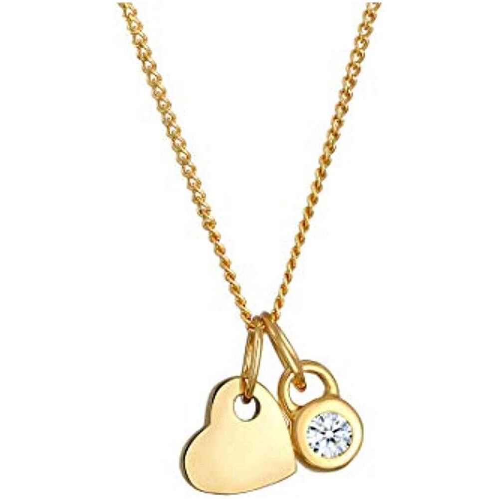 Bracciale Da Donna In Oro Giallo Con Diamante Bianco 003 Ct - Foto 1