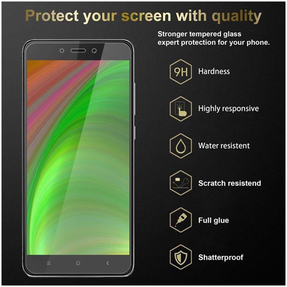 3x Pellicola Di Armatura Compatibile Con Xiaomi Redmi Note 4 In Elevata Trasparenza - 3x Vetro Temperato (tempered) Di Protezione Del Display In Durezza 9h Con 3d Touch - Foto 2