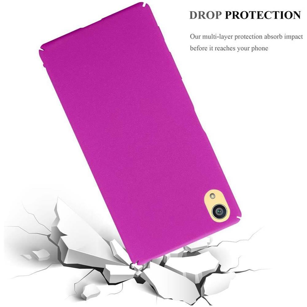 Custodia Compatibile Con Sony Xperia Z5 Premium In Frosty Rosa - Hard Case Coperchio Protettivo In Frosted Look Contro I Graffi E Gli Urti - Foto 6