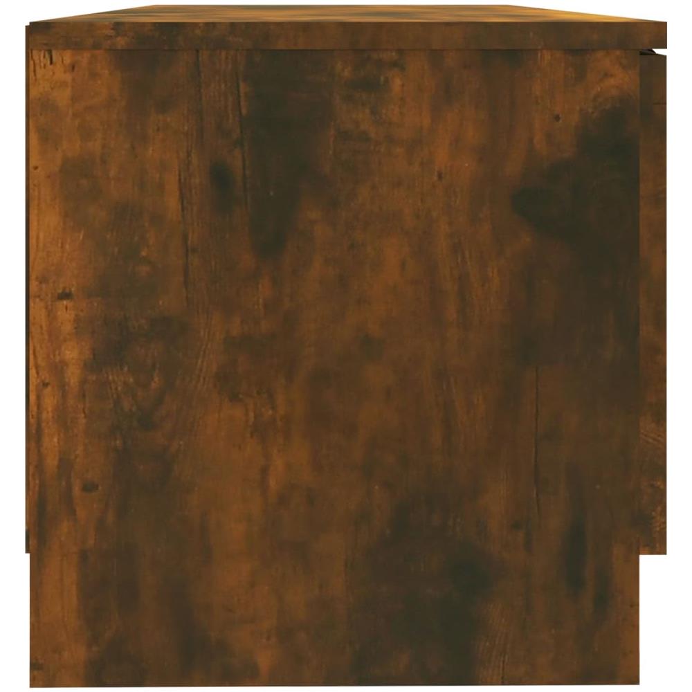 Mobili Tv 2 Pz Rovere Fumo 80x35x36,5 Cm In Legno Multistrato - Foto 7