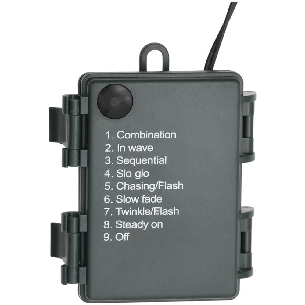 Ghirlanda Natalizia con Luci a LED 2,7 m in PVC Verde - Foto 6