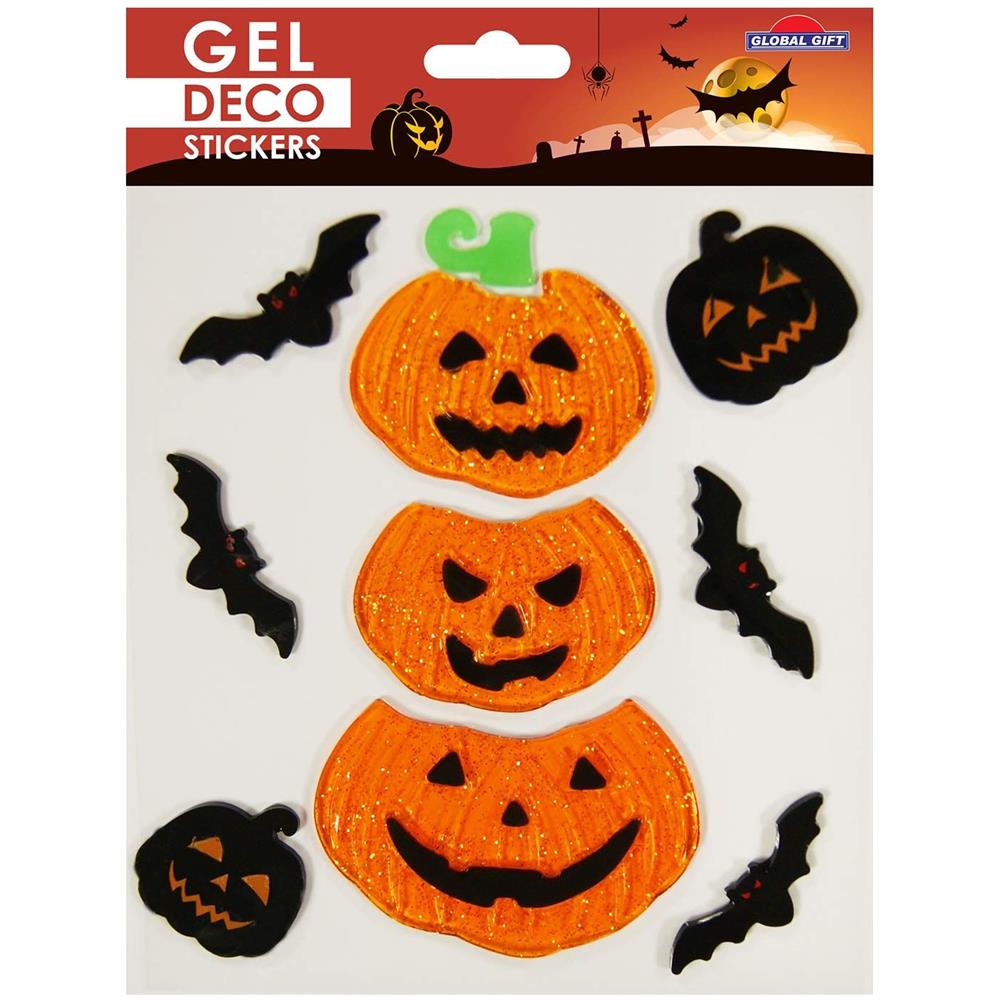 Adesivi In Gel Per Halloween - Zucche - Foto 1