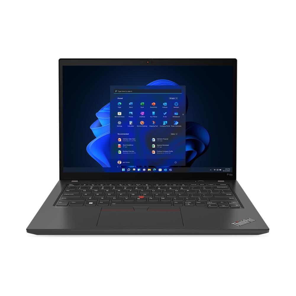 Notebook ThinkPad P14s Monitor 14" WUXGA Intel Core i7-1360P Ram 32GB SSD 1TB NVIDIA RTX A500 4GB 2x3.2 Gen 1 Windows 11 Pro - Foto 2