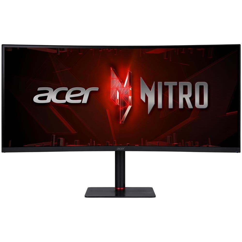 Monitor 34" LCD VA Curvo Gaming XV345CURV3 HD+ 3440 x 1440 Pixel Tempo di Risposta 1 ms Frequenza di Aggiornamento 180 (Hz) - Foto 1