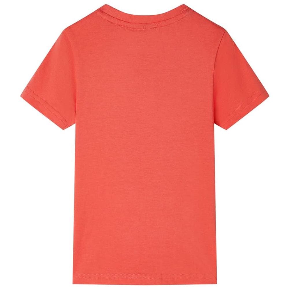 Maglietta da Bambino Rosso Chiaro 116 - Foto 2