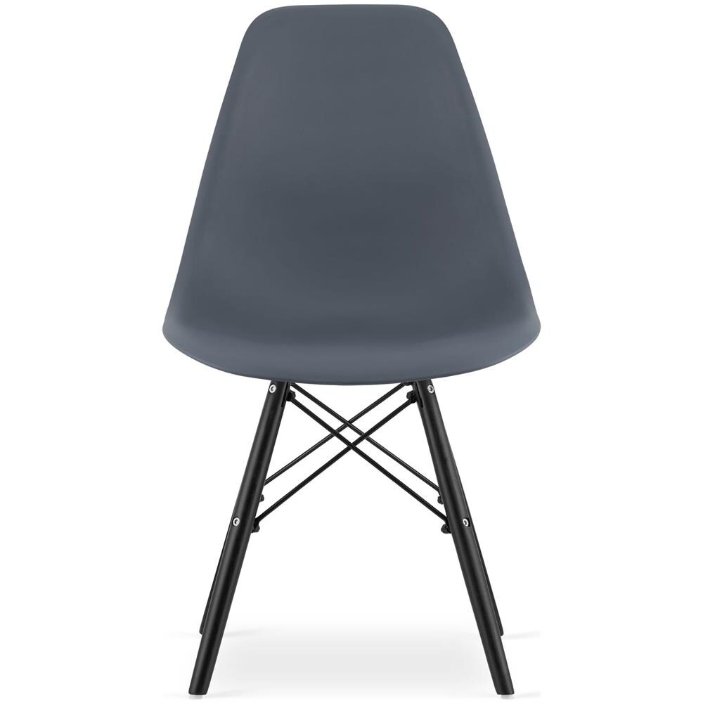 Sedia OSAKA in ardesia scura, design ergonomico per il soggiorno - Foto 2