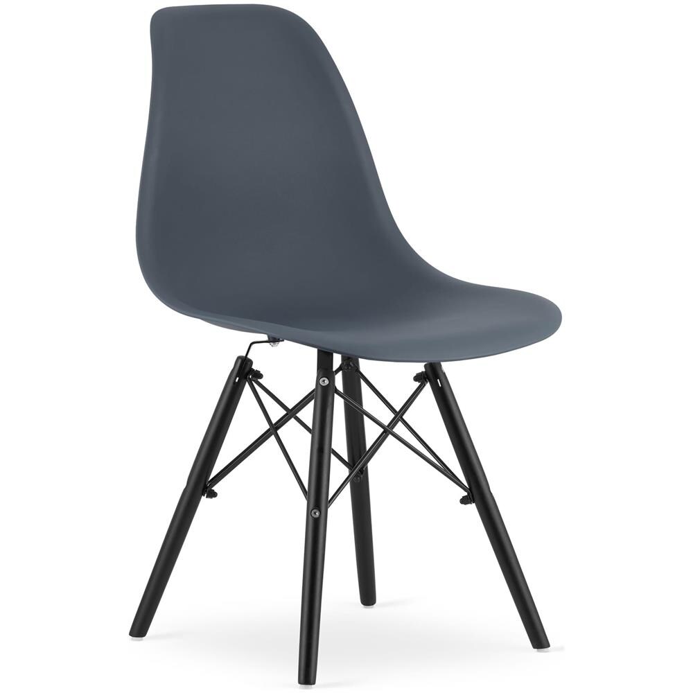 Sedia OSAKA in ardesia scura, design ergonomico per il soggiorno - Foto 1