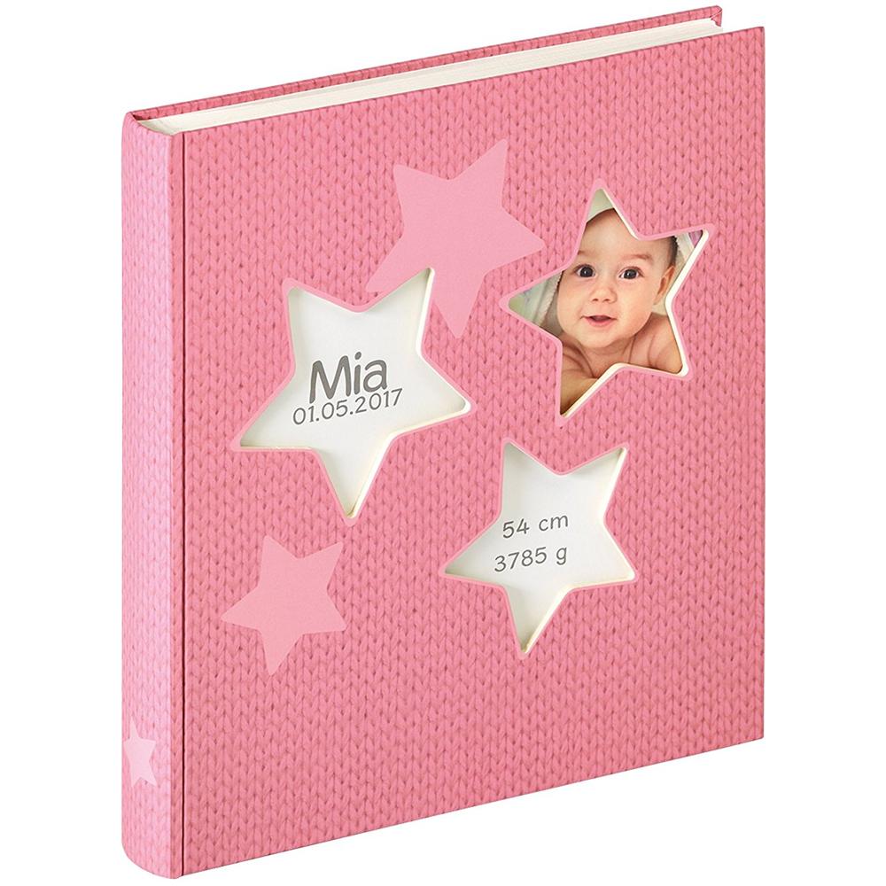 Album Fotografico Estrella 28 x 30.5 cm Colore Rosa - Foto 1