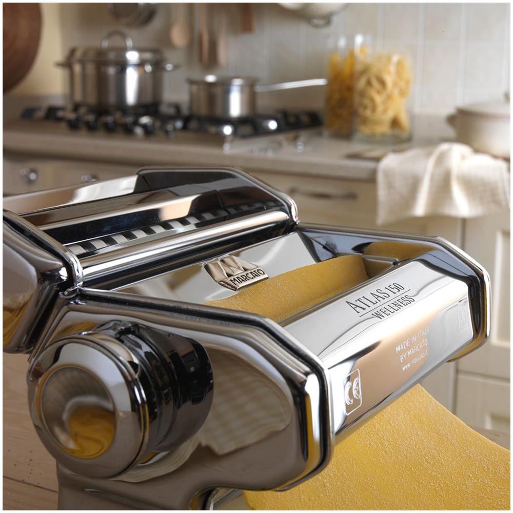 Classic Atlas 150 Cromo Macchina Per La Pasta In Casa, Colore Argento - Foto 2