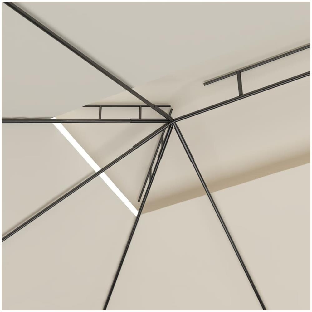 Gazebo 4x3x2,7 m Crema 160 g / m² - Foto 2