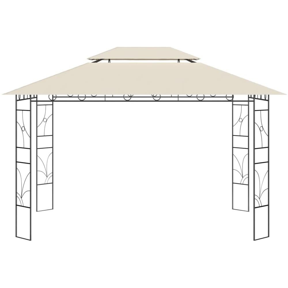 Gazebo 4x3x2,7 m Crema 160 g / m² - Foto 3