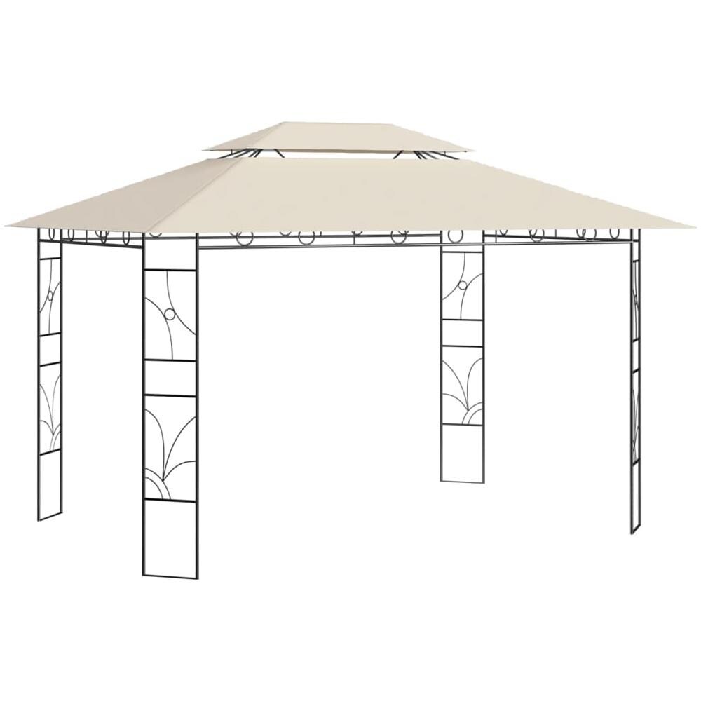 Gazebo 4x3x2,7 m Crema 160 g / m² - Foto 1