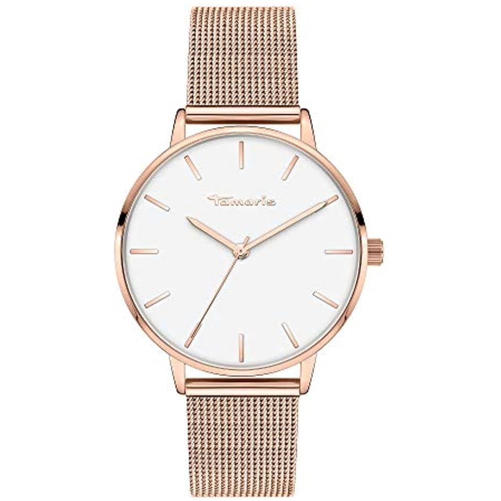 Orologio Analogueico Quarzo Donna Con Cinturino In Acciaio Inox Tt-0003-mq - Foto 1