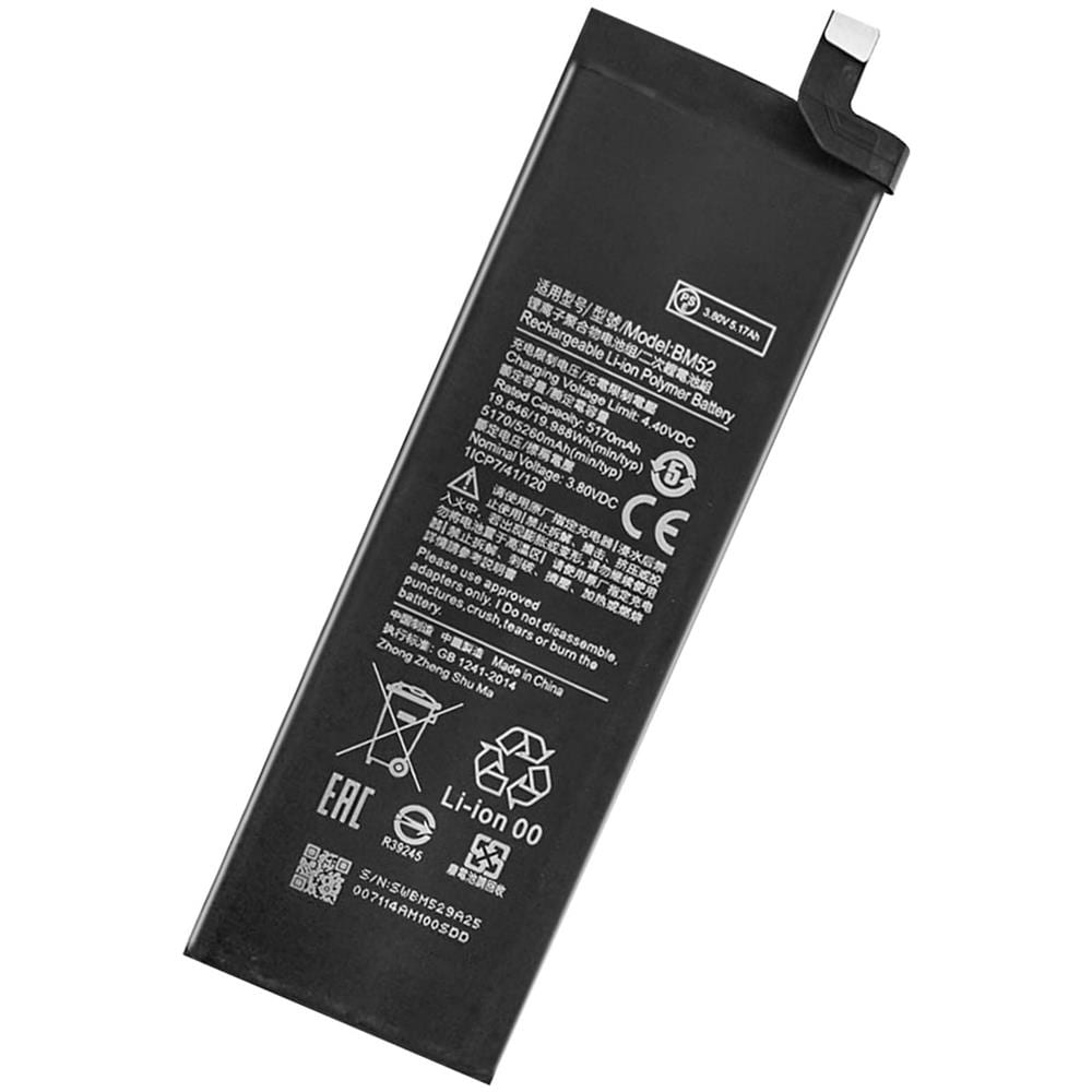 Batteria Per Xiaomi Mi Note 10 / Lite / Pro 5260mah Compatibile Sostituisce Bm52 - Foto 1