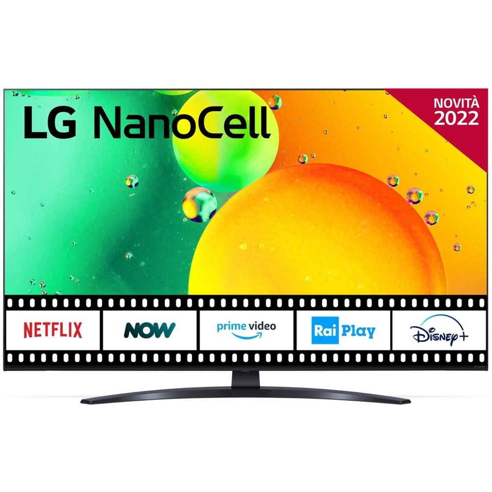 TV LED Ultra HD 4K 43" 55NANO766QA Smart TV WebOS Ashed Blue - Foto 1