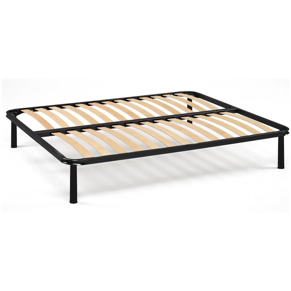 Rete Letto Matrimoniale Alessa, Rete Ortopedica In Multistrato Di Betulla A 13 Doghe, 100% Made In Italy, Cm 180x200h 34 - Foto 1