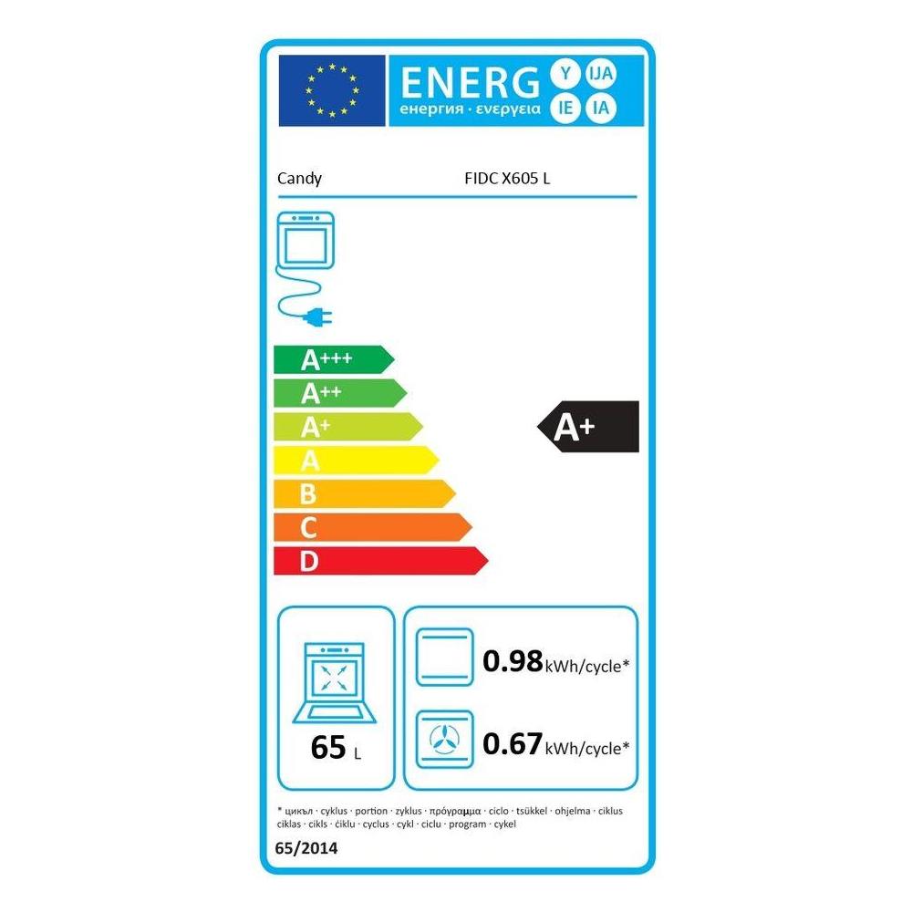 Forno Elettrico da Incasso FIDCX605LIT Capacità 65 L Ventilato Colore Inox - Foto 3