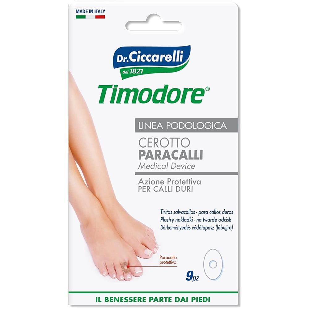 Cerotto Paracallo Sagomato per Calli Duri Applicare su Formazioni Cornee Dure Igienepiede 9 Pezzi - Foto 1