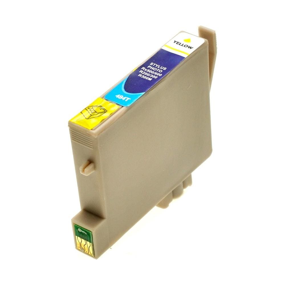 Cartuccia T0484 Gialla Compatibile Per Epson Stylus Photo R200,r220,r300,r320,r340 Capacita 16ml - Foto 1